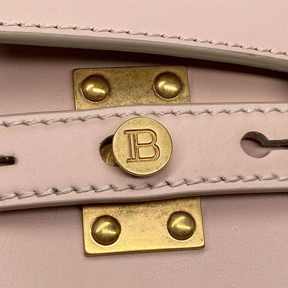 Balmain BBuzz 23 Top-Handle Bag in Leather - Picture 9 of 15